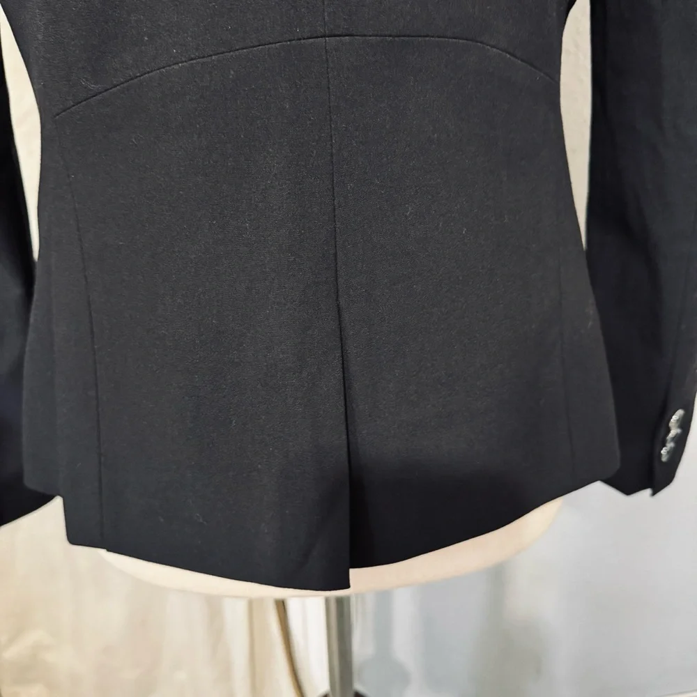7th Avenue Suiting Collection‎ New York & Company Women Black Suit Jacket Size 6